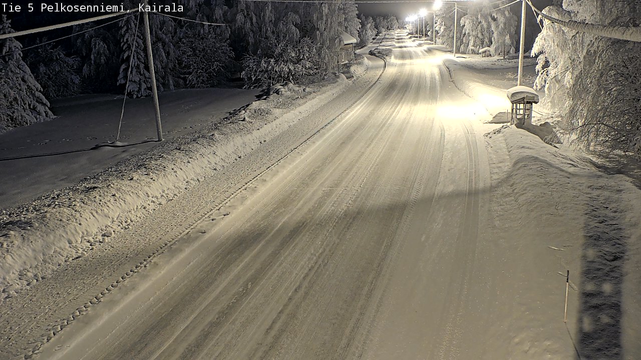 Kelikamerat Kuva Tie 5 Pelkosenniemi, Kairala, Pelkosenniemi, Lappi