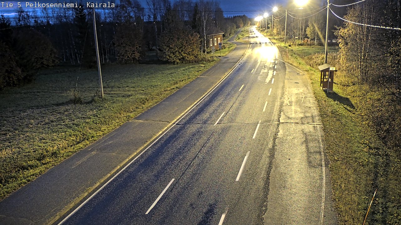 Kelikamerat Kuva Tie 5 Pelkosenniemi, Kairala, Pelkosenniemi, Lappi