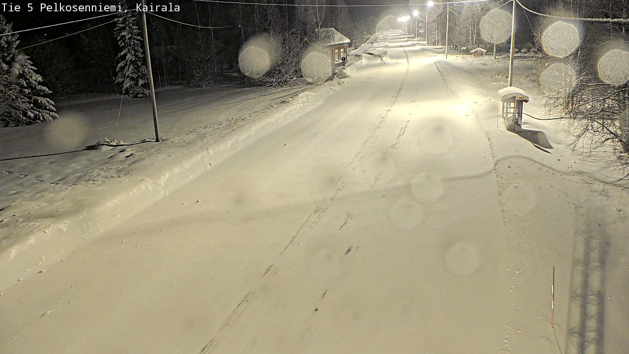 Kelikamerat Kuva Tie 5 Pelkosenniemi, Kairala, Pelkosenniemi, Lappi