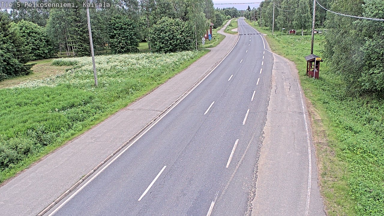 Kelikamerat Kuva Tie 5 Pelkosenniemi, Kairala, Pelkosenniemi, Lappi