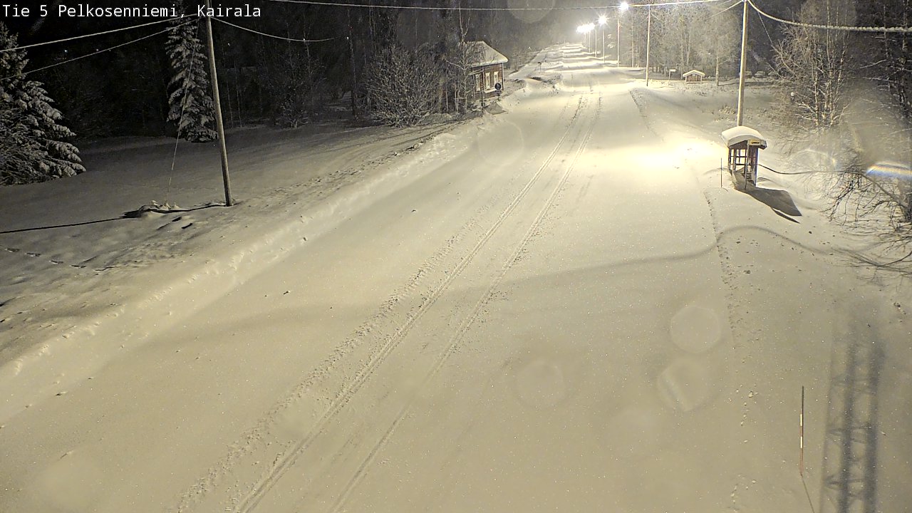 Kelikamerat Kuva Tie 5 Pelkosenniemi, Kairala, Pelkosenniemi, Lappi