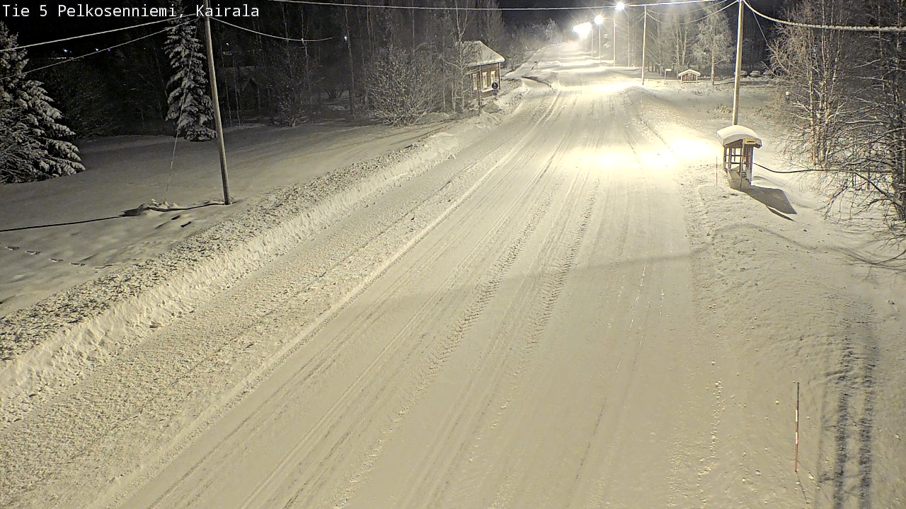 Kelikamerat Kuva Tie 5 Pelkosenniemi, Kairala, Pelkosenniemi, Lappi