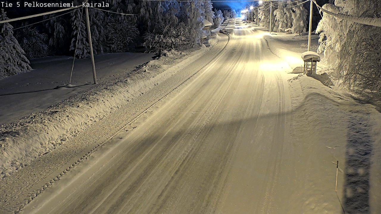 Kelikamerat Kuva Tie 5 Pelkosenniemi, Kairala, Pelkosenniemi, Lappi