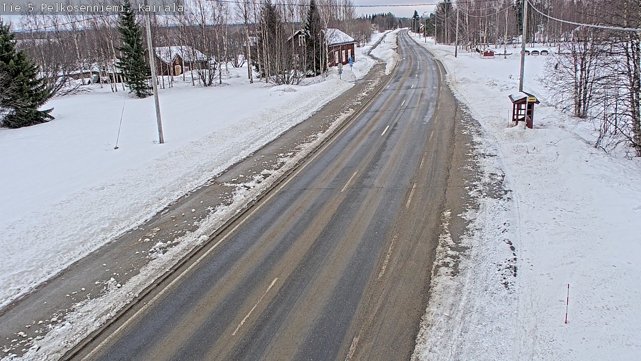 Kelikamerat Kuva Tie 5 Pelkosenniemi, Kairala, Pelkosenniemi, Lappi