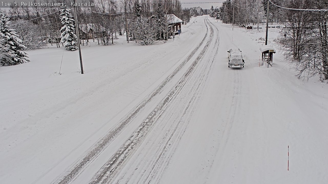 Kelikamerat Kuva Tie 5 Pelkosenniemi, Kairala, Pelkosenniemi, Lappi
