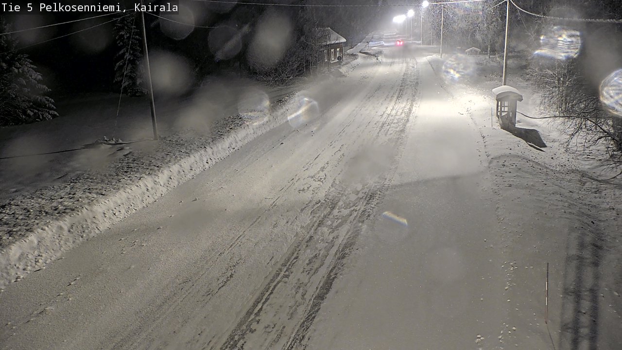 Kelikamerat Kuva Tie 5 Pelkosenniemi, Kairala, Pelkosenniemi, Lappi