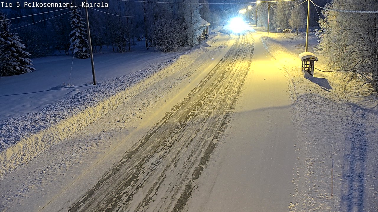 Kelikamerat Kuva Tie 5 Pelkosenniemi, Kairala, Pelkosenniemi, Lappi
