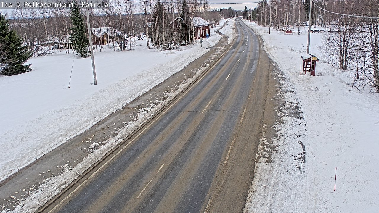Kelikamerat Kuva Tie 5 Pelkosenniemi, Kairala, Pelkosenniemi, Lappi