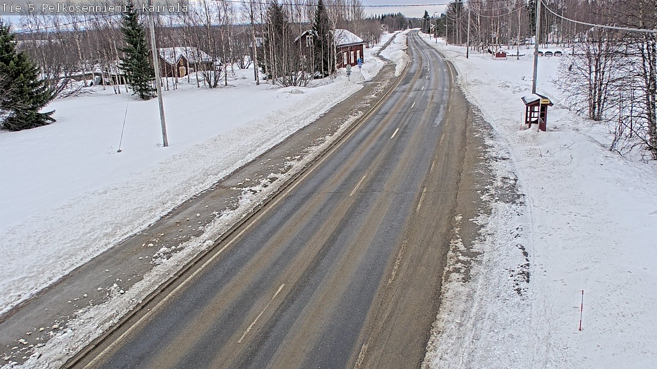 Kelikamerat Kuva Tie 5 Pelkosenniemi, Kairala, Pelkosenniemi, Lappi