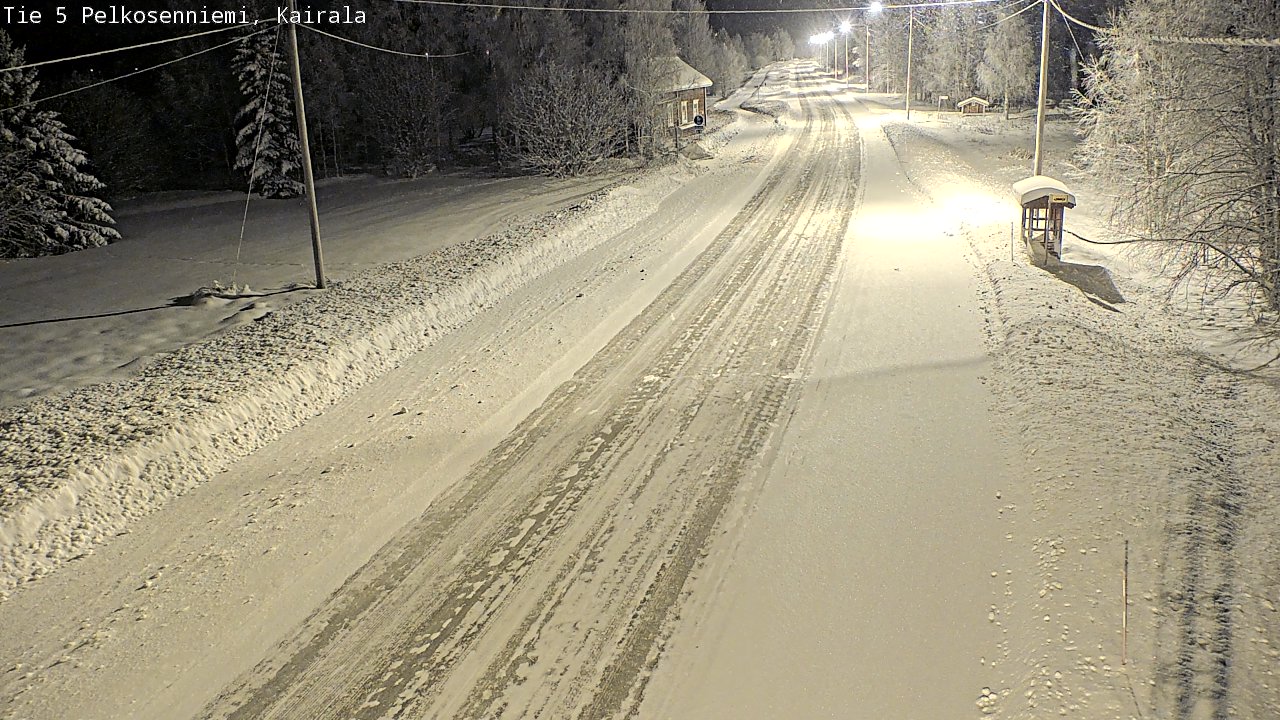 Kelikamerat Kuva Tie 5 Pelkosenniemi, Kairala, Pelkosenniemi, Lappi