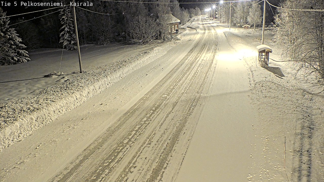 Kelikamerat Kuva Tie 5 Pelkosenniemi, Kairala, Pelkosenniemi, Lappi