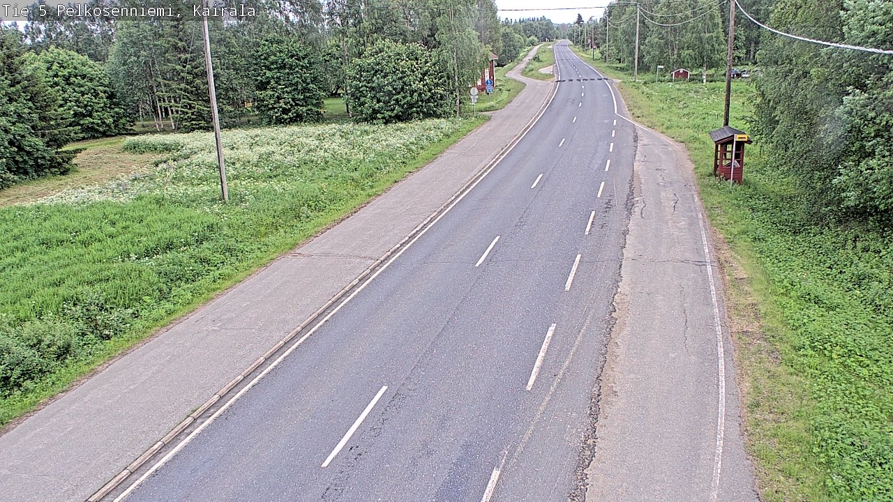 Kelikamerat Kuva Tie 5 Pelkosenniemi, Kairala, Pelkosenniemi, Lappi