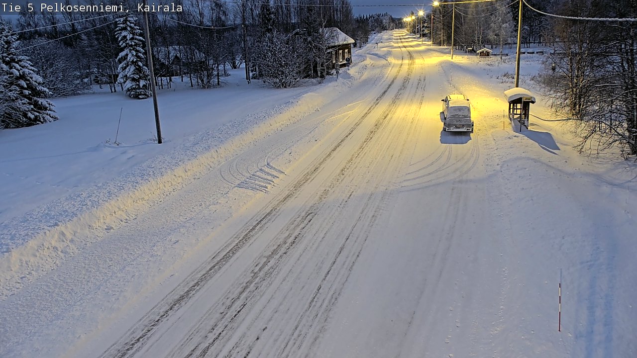 Kelikamerat Kuva Tie 5 Pelkosenniemi, Kairala, Pelkosenniemi, Lappi