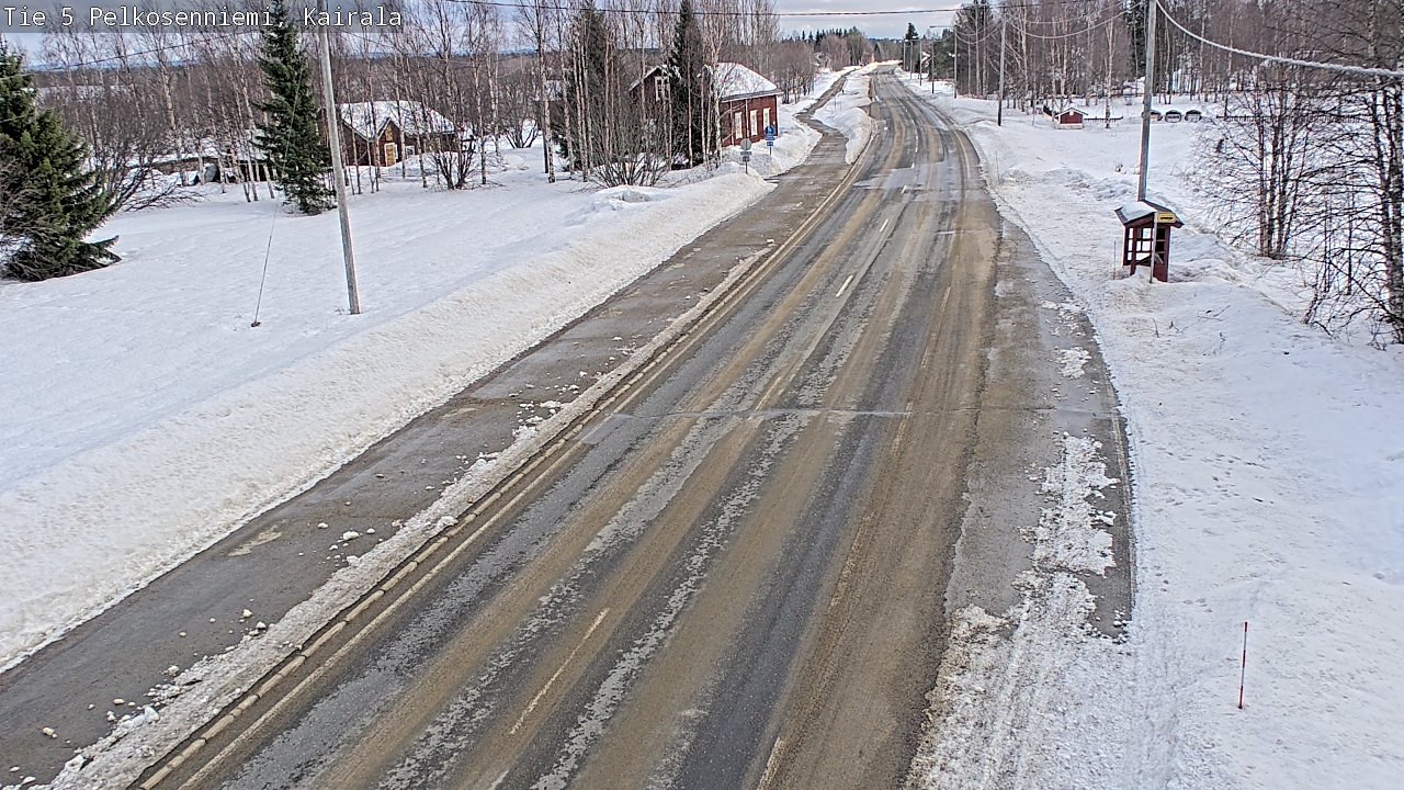 Kelikamerat Kuva Tie 5 Pelkosenniemi, Kairala, Pelkosenniemi, Lappi