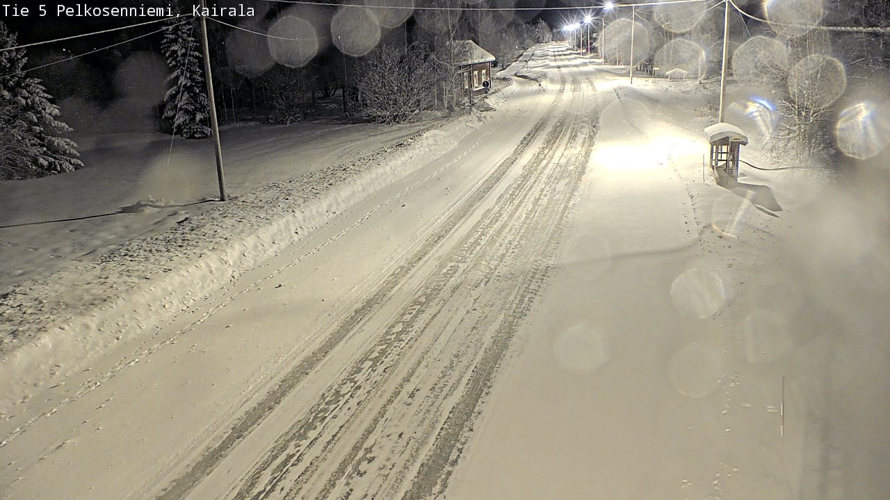 Kelikamerat Kuva Tie 5 Pelkosenniemi, Kairala, Pelkosenniemi, Lappi