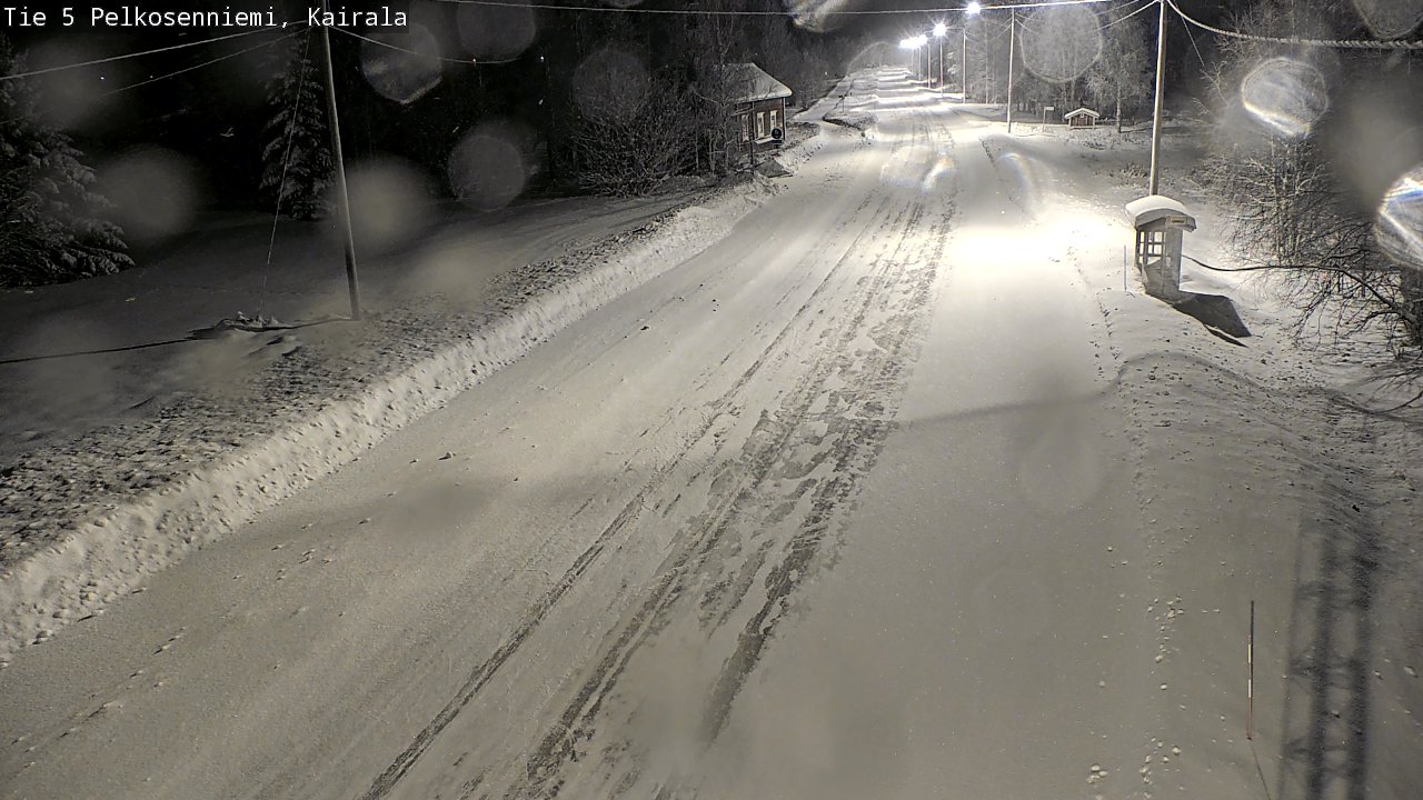 Kelikamerat Kuva Tie 5 Pelkosenniemi, Kairala, Pelkosenniemi, Lappi