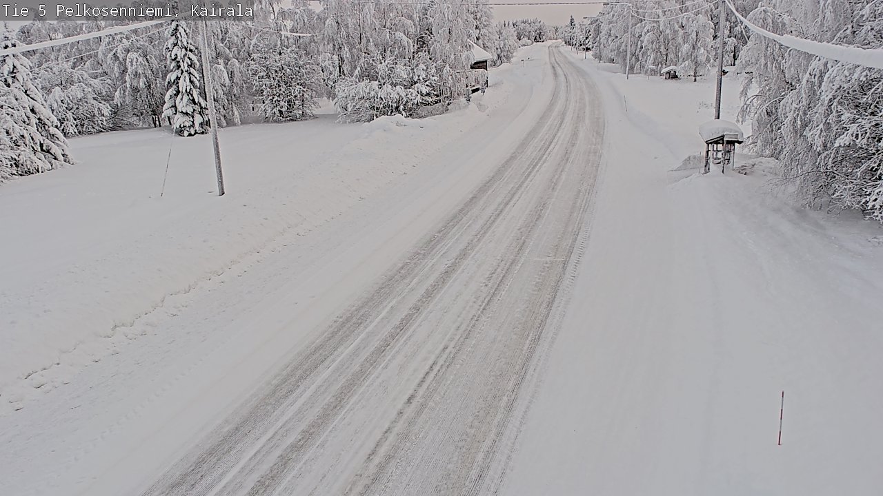 Kelikamerat Kuva Tie 5 Pelkosenniemi, Kairala, Pelkosenniemi, Lappi