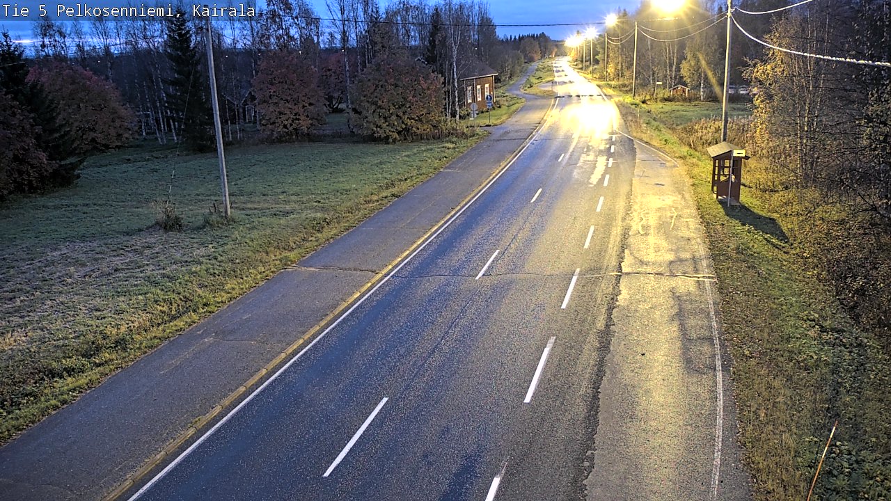 Kelikamerat Kuva Tie 5 Pelkosenniemi, Kairala, Pelkosenniemi, Lappi