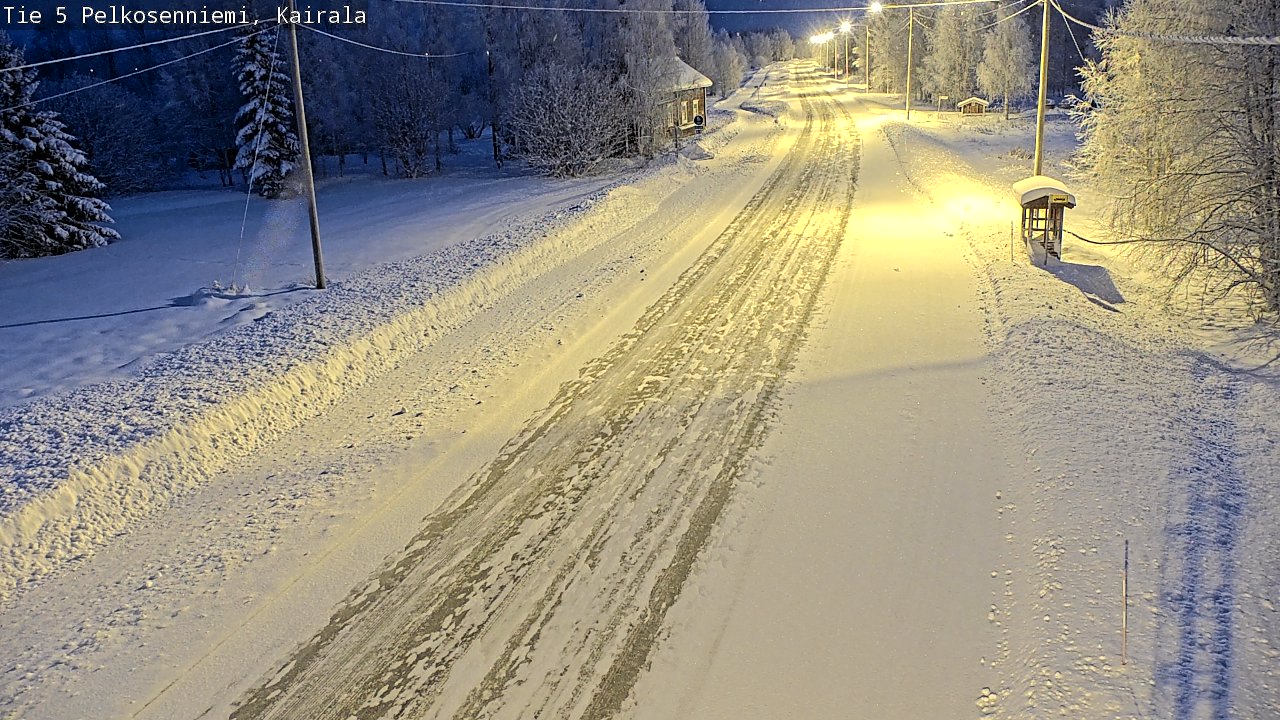 Kelikamerat Kuva Tie 5 Pelkosenniemi, Kairala, Pelkosenniemi, Lappi