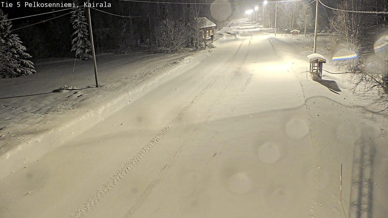 Kelikamerat Kuva Tie 5 Pelkosenniemi, Kairala, Pelkosenniemi, Lappi