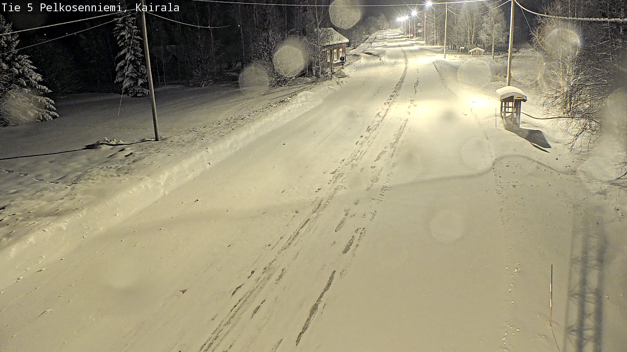 Kelikamerat Kuva Tie 5 Pelkosenniemi, Kairala, Pelkosenniemi, Lappi
