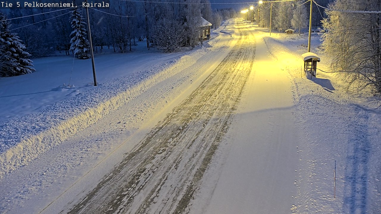 Kelikamerat Kuva Tie 5 Pelkosenniemi, Kairala, Pelkosenniemi, Lappi