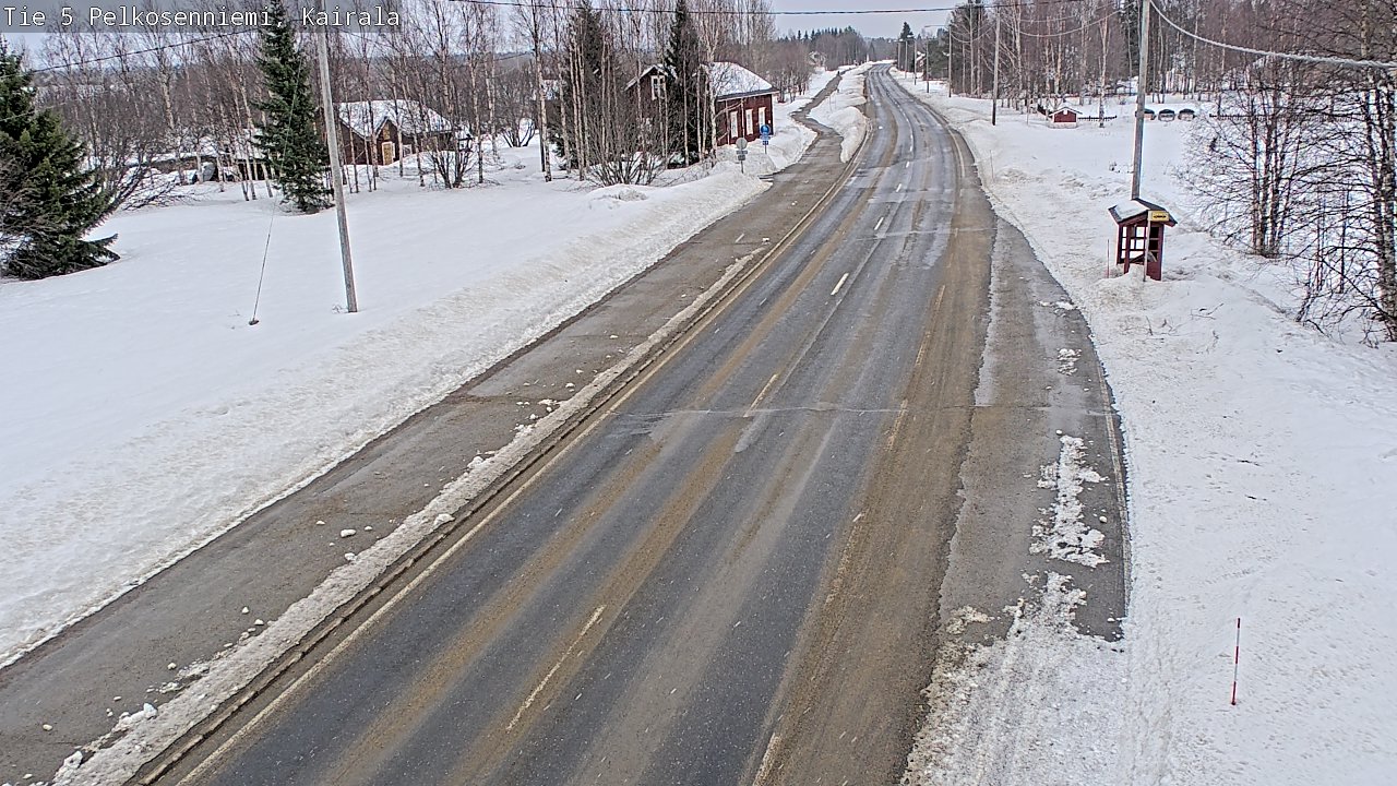 Kelikamerat Kuva Tie 5 Pelkosenniemi, Kairala, Pelkosenniemi, Lappi