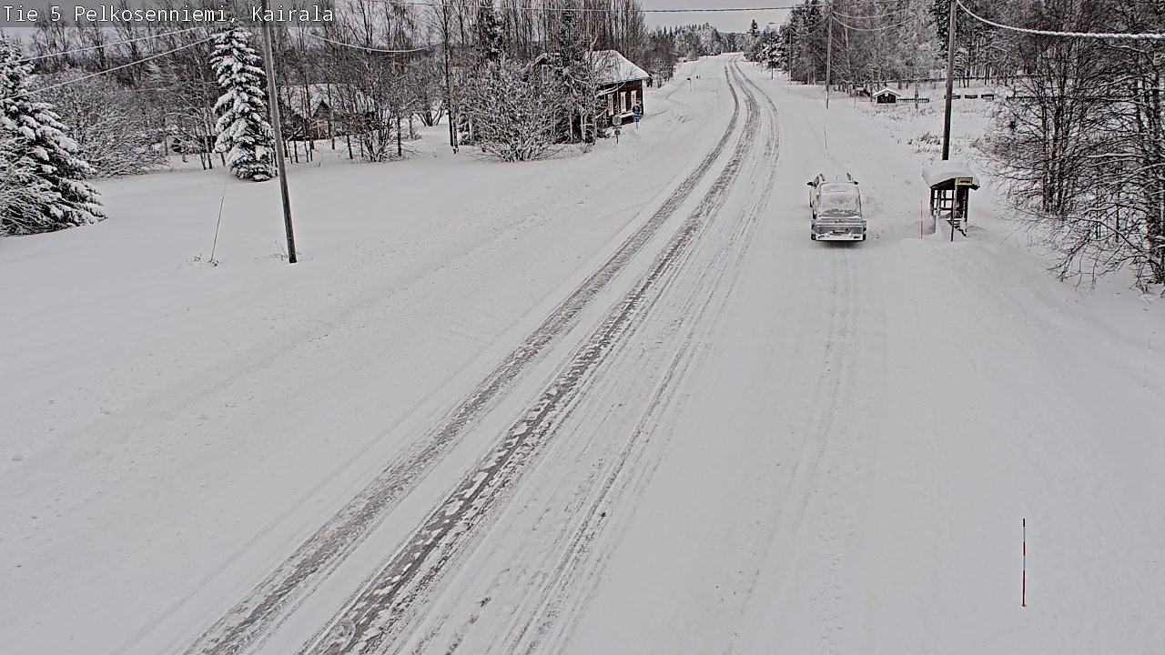 Kelikamerat Kuva Tie 5 Pelkosenniemi, Kairala, Pelkosenniemi, Lappi