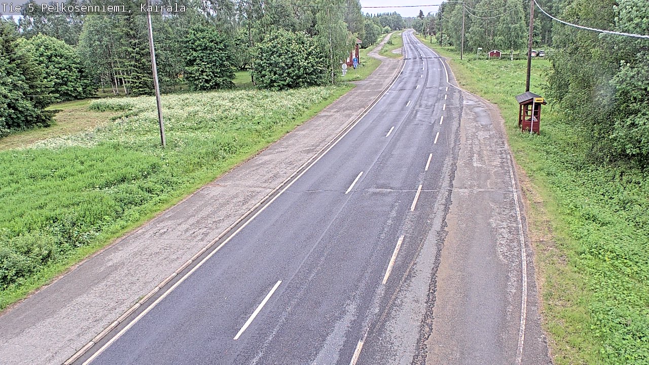 Kelikamerat Kuva Tie 5 Pelkosenniemi, Kairala, Pelkosenniemi, Lappi