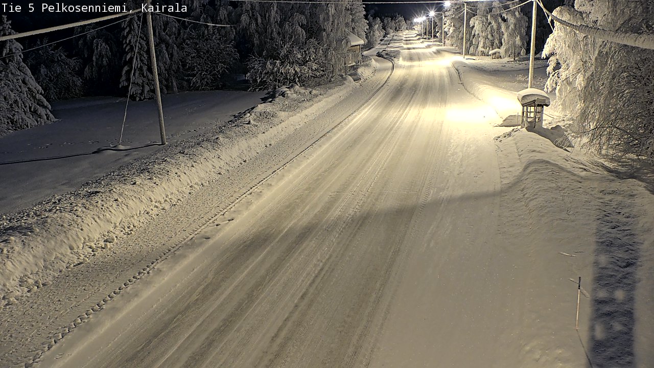 Kelikamerat Kuva Tie 5 Pelkosenniemi, Kairala, Pelkosenniemi, Lappi
