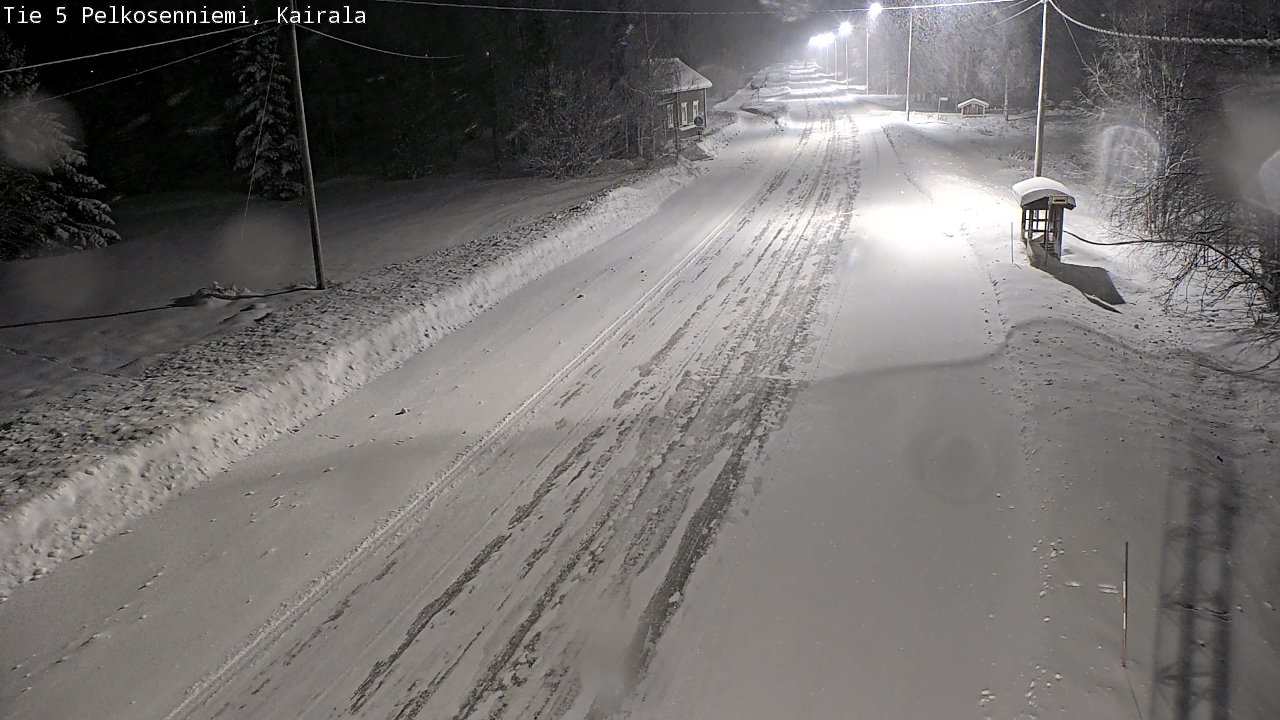 Kelikamerat Kuva Tie 5 Pelkosenniemi, Kairala, Pelkosenniemi, Lappi