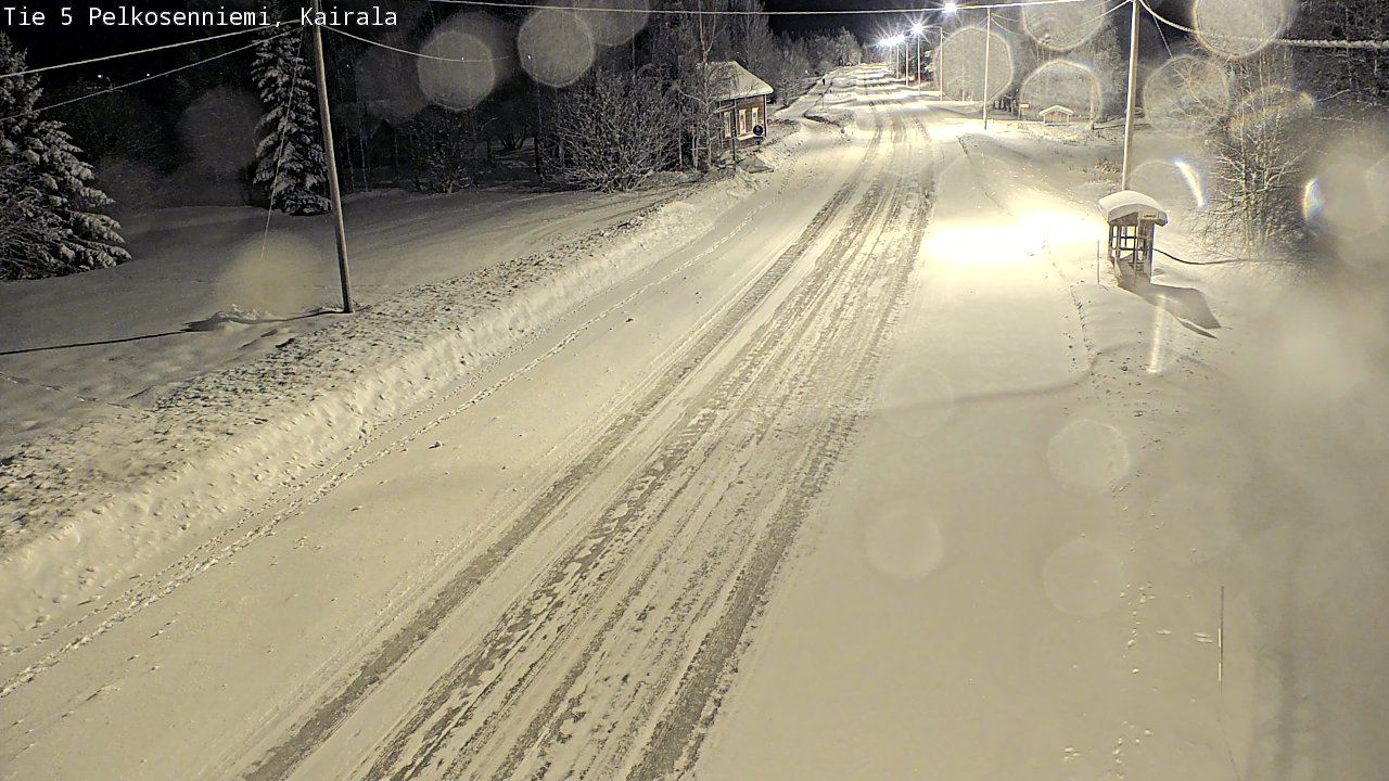 Kelikamerat Kuva Tie 5 Pelkosenniemi, Kairala, Pelkosenniemi, Lappi