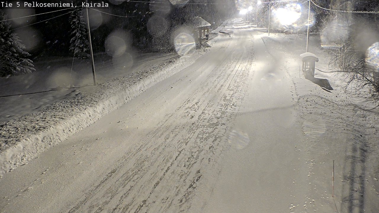 Kelikamerat Kuva Tie 5 Pelkosenniemi, Kairala, Pelkosenniemi, Lappi