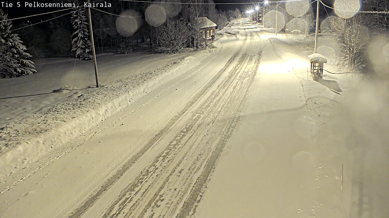Kelikamerat Kuva Tie 5 Pelkosenniemi, Kairala, Pelkosenniemi, Lappi