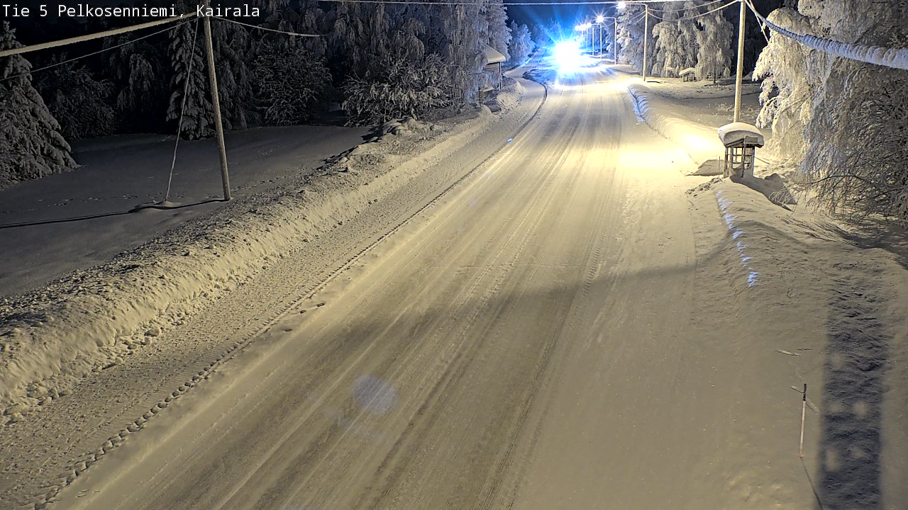 Kelikamerat Kuva Tie 5 Pelkosenniemi, Kairala, Pelkosenniemi, Lappi