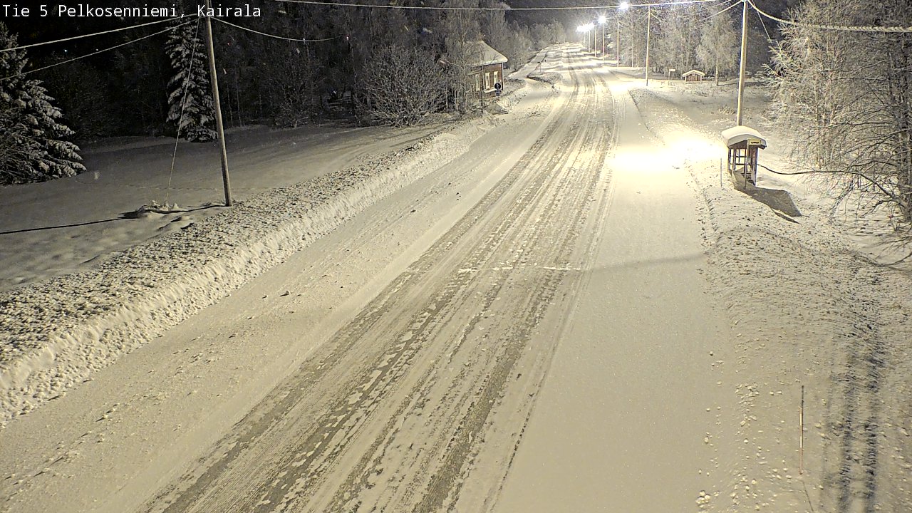 Kelikamerat Kuva Tie 5 Pelkosenniemi, Kairala, Pelkosenniemi, Lappi