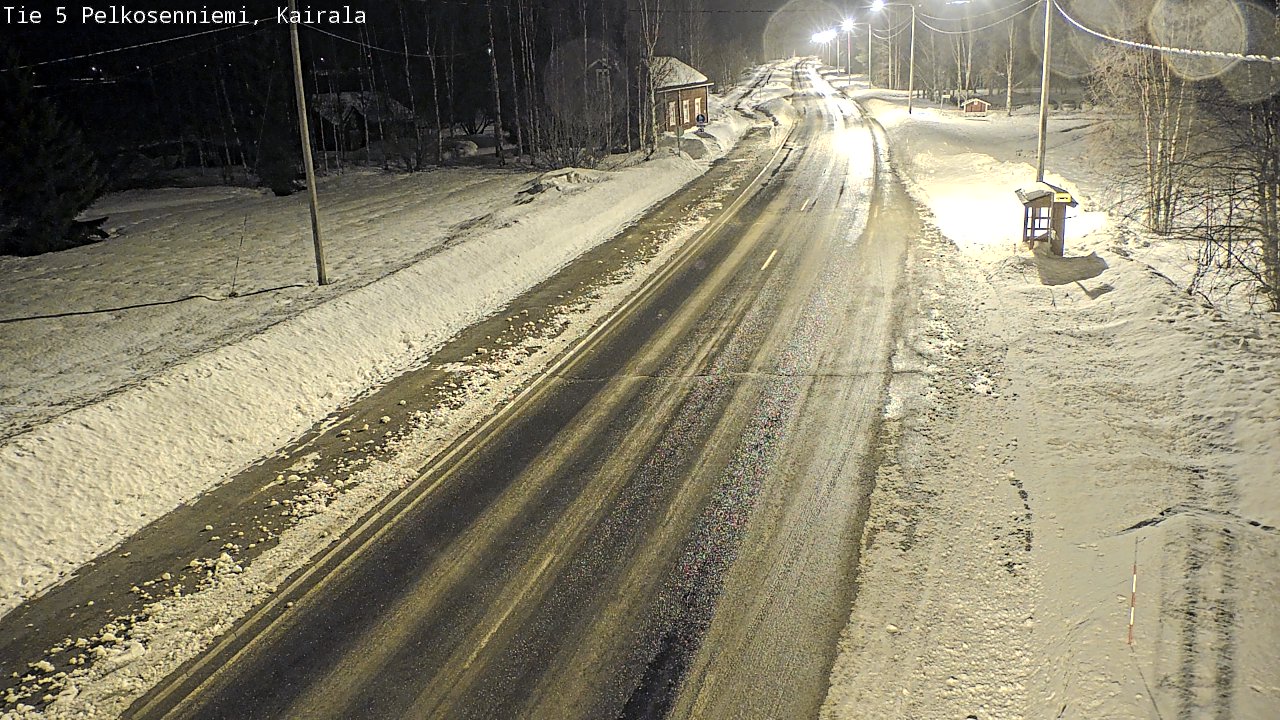 Kelikamerat Kuva Tie 5 Pelkosenniemi, Kairala, Pelkosenniemi, Lappi