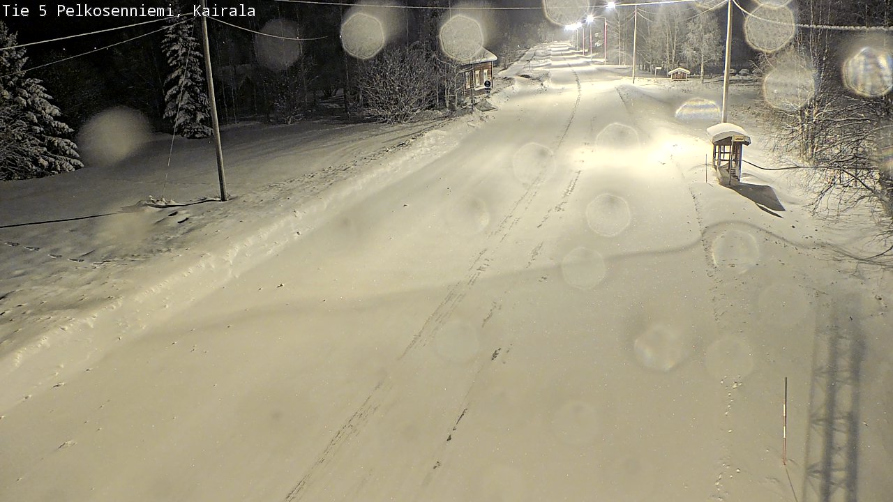 Kelikamerat Kuva Tie 5 Pelkosenniemi, Kairala, Pelkosenniemi, Lappi