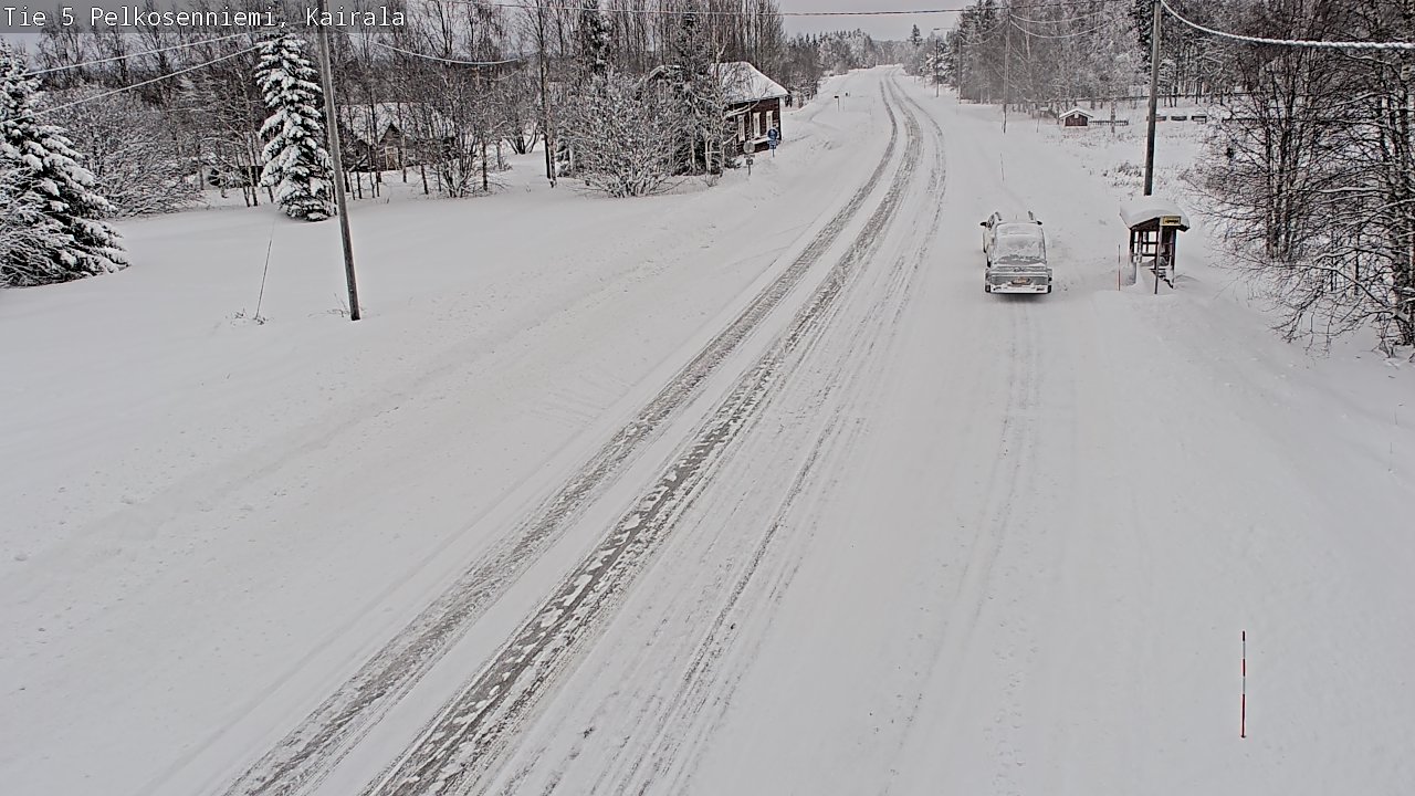 Kelikamerat Kuva Tie 5 Pelkosenniemi, Kairala, Pelkosenniemi, Lappi