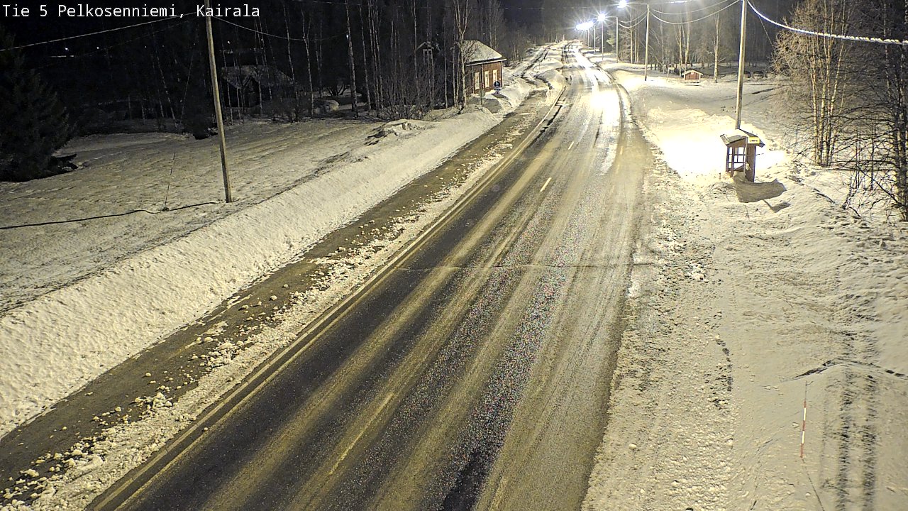 Kelikamerat Kuva Tie 5 Pelkosenniemi, Kairala, Pelkosenniemi, Lappi