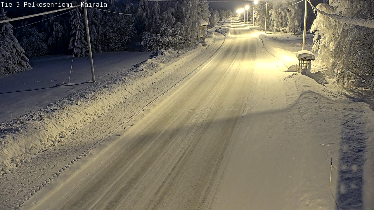 Kelikamerat Kuva Tie 5 Pelkosenniemi, Kairala, Pelkosenniemi, Lappi