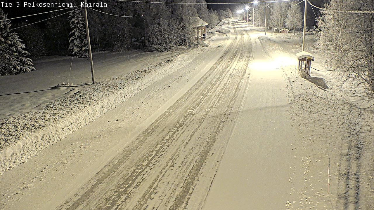 Kelikamerat Kuva Tie 5 Pelkosenniemi, Kairala, Pelkosenniemi, Lappi