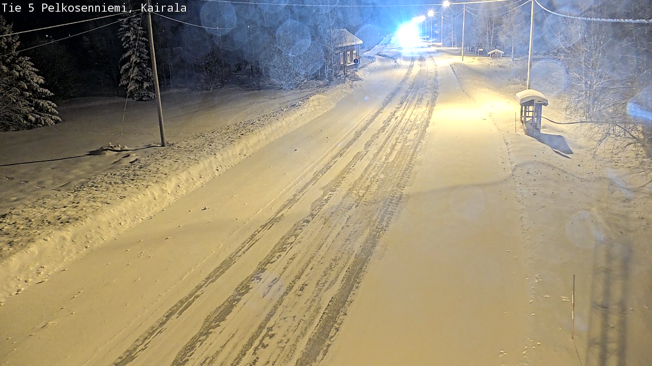 Kelikamerat Kuva Tie 5 Pelkosenniemi, Kairala, Pelkosenniemi, Lappi