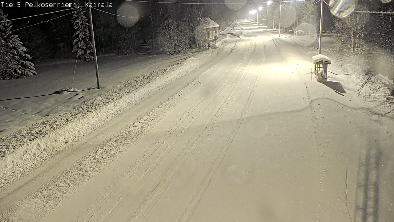 Kelikamerat Kuva Tie 5 Pelkosenniemi, Kairala, Pelkosenniemi, Lappi