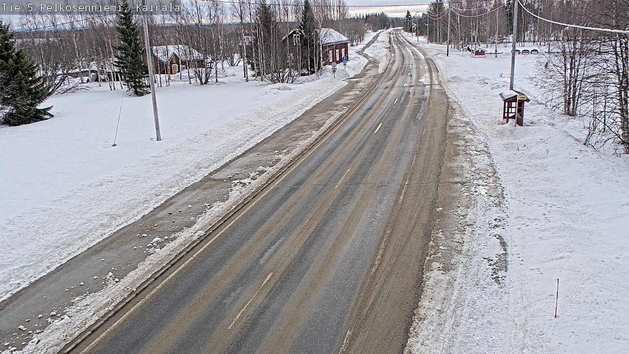 Kelikamerat Kuva Tie 5 Pelkosenniemi, Kairala, Pelkosenniemi, Lappi
