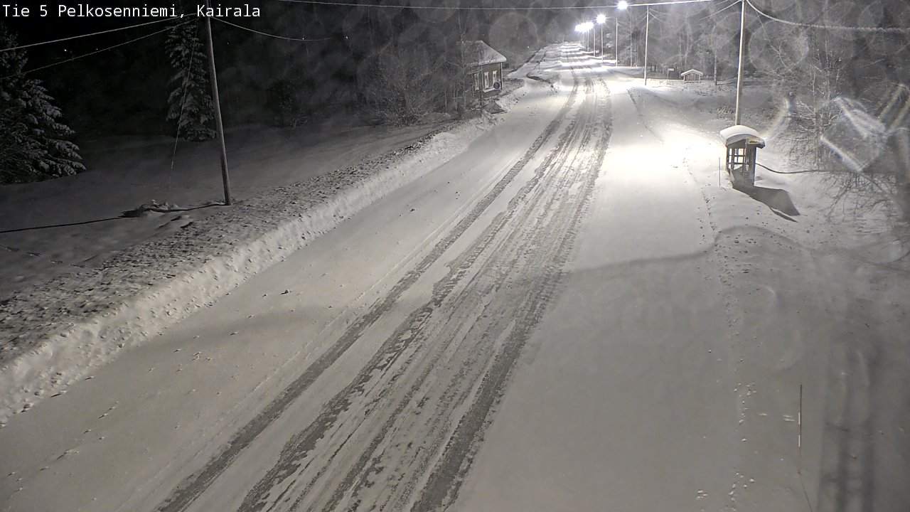 Kelikamerat Kuva Tie 5 Pelkosenniemi, Kairala, Pelkosenniemi, Lappi