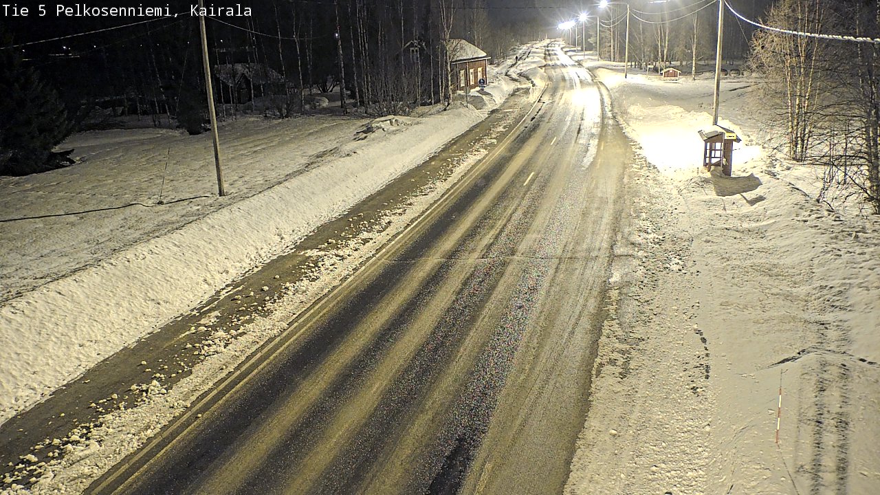 Kelikamerat Kuva Tie 5 Pelkosenniemi, Kairala, Pelkosenniemi, Lappi