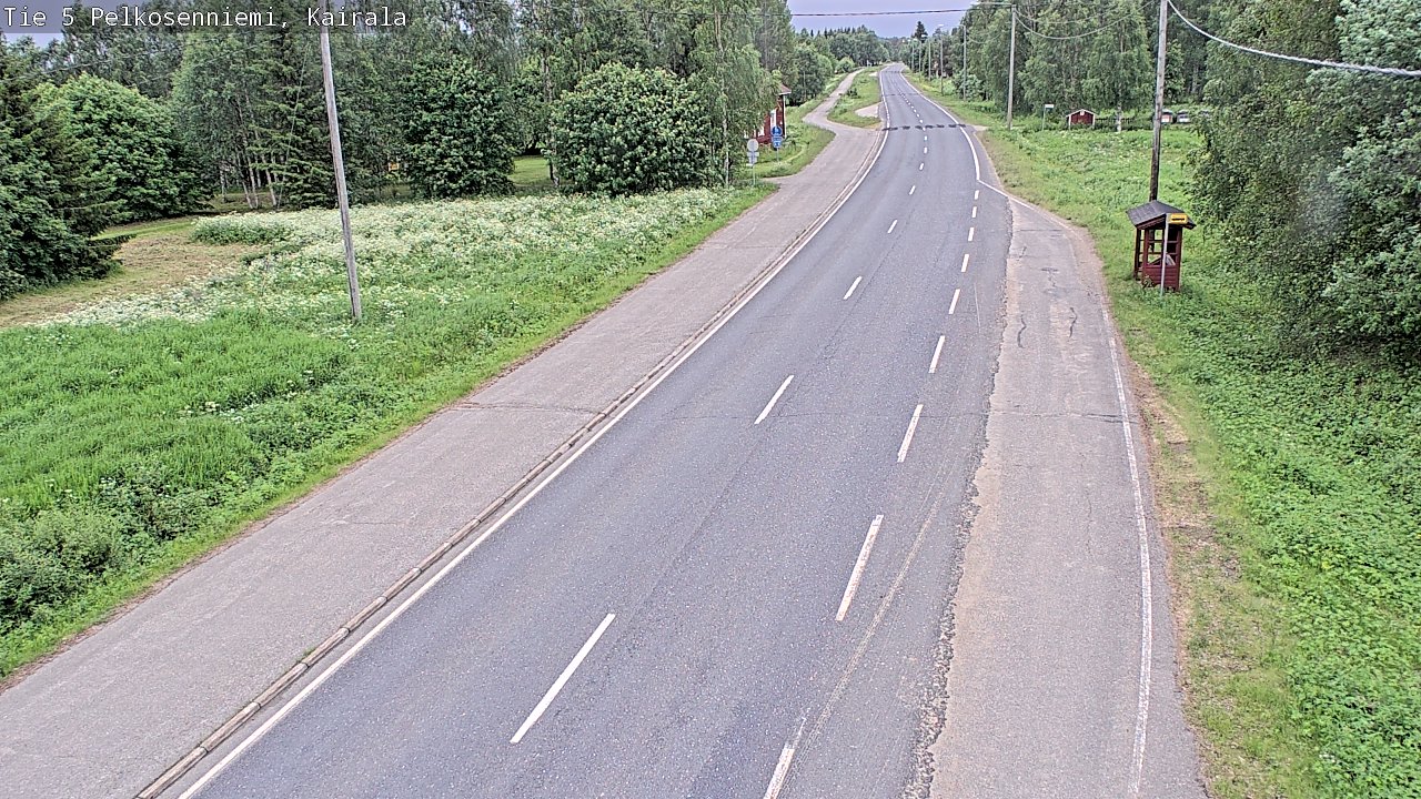 Kelikamerat Kuva Tie 5 Pelkosenniemi, Kairala, Pelkosenniemi, Lappi