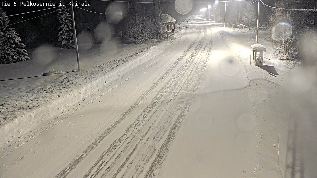 Kelikamerat Kuva Tie 5 Pelkosenniemi, Kairala, Pelkosenniemi, Lappi