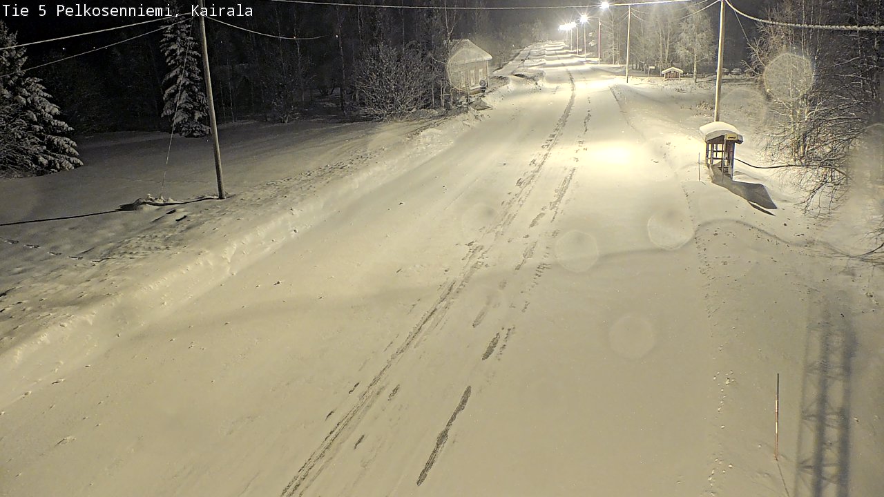Kelikamerat Kuva Tie 5 Pelkosenniemi, Kairala, Pelkosenniemi, Lappi